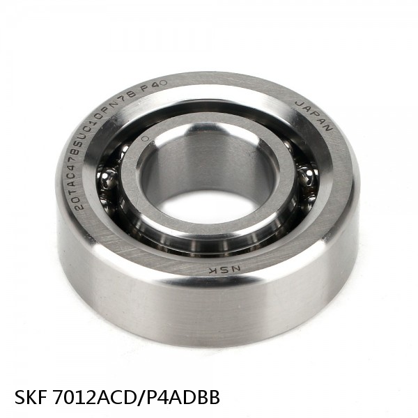 7012ACD/P4ADBB SKF Super Precision,Super Precision Bearings,Super Precision Angular Contact,7000 Series,25 Degree Contact Angle