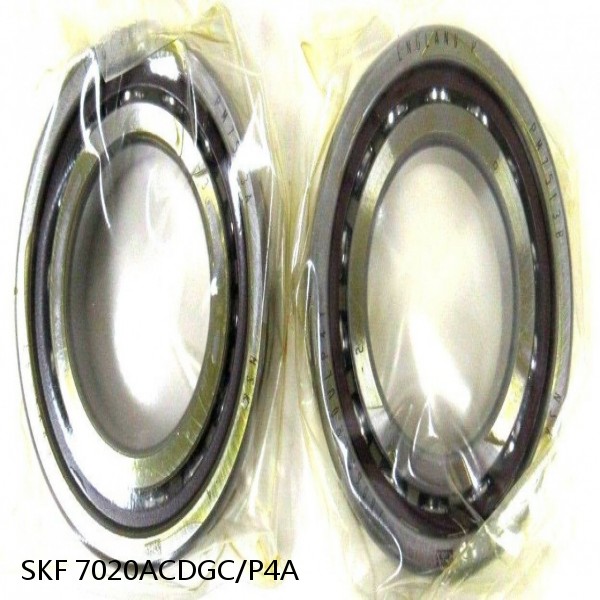 7020ACDGC/P4A SKF Super Precision,Super Precision Bearings,Super Precision Angular Contact,7000 Series,25 Degree Contact Angle