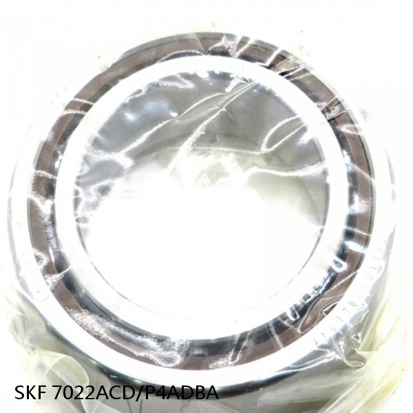 7022ACD/P4ADBA SKF Super Precision,Super Precision Bearings,Super Precision Angular Contact,7000 Series,25 Degree Contact Angle