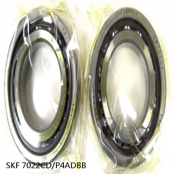 7022CD/P4ADBB SKF Super Precision,Super Precision Bearings,Super Precision Angular Contact,7000 Series,15 Degree Contact Angle