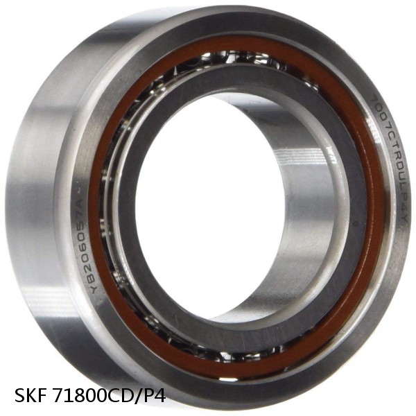 71800CD/P4 SKF Super Precision,Super Precision Bearings,Super Precision Angular Contact,71800 Series,15 Degree Contact Angle