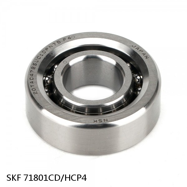 71801CD/HCP4 SKF Super Precision,Super Precision Bearings,Super Precision Angular Contact,71800 Series,15 Degree Contact Angle