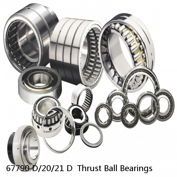 67790 D/20/21 D  Thrust Ball Bearings