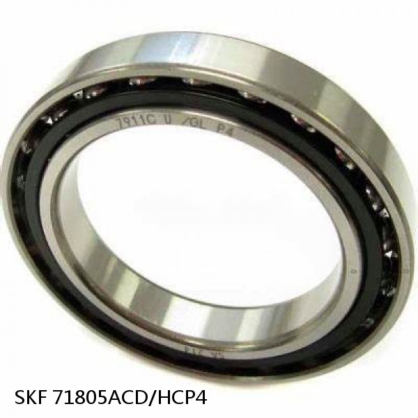 71805ACD/HCP4 SKF Super Precision,Super Precision Bearings,Super Precision Angular Contact,71800 Series,25 Degree Contact Angle #1 small image