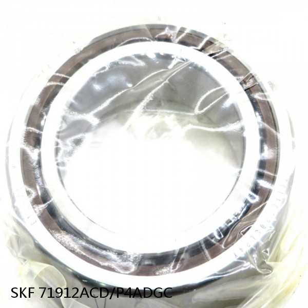 71912ACD/P4ADGC SKF Super Precision,Super Precision Bearings,Super Precision Angular Contact,71900 Series,25 Degree Contact Angle #1 small image