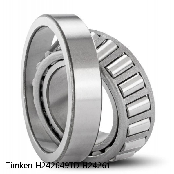 H242649TD H24261 Timken Tapered Roller Bearing #1 small image