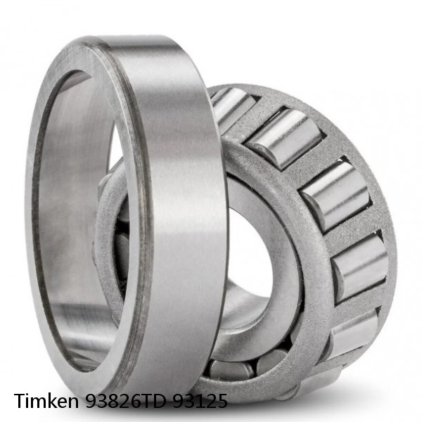 93826TD 93125 Timken Tapered Roller Bearing #1 small image