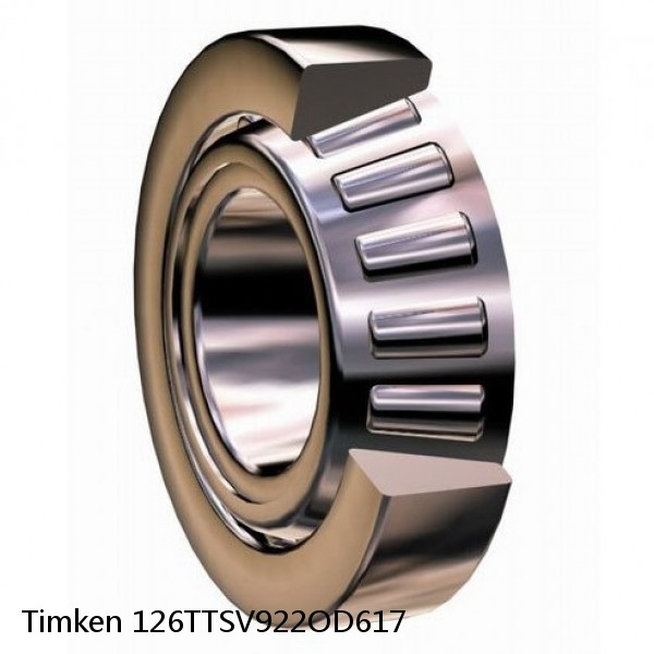 126TTSV922OD617 Timken Tapered Roller Bearing #1 small image